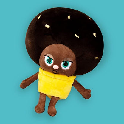 Bread Barbershop CHOCO Plush Doll, Soft Food Stuffed Animals 10"
