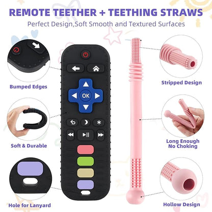 Teething Toys for Babies 0-6 6-12 12-18 Months Bpa Free 0-18 Months