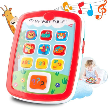 HISTOYE Baby Tablets Toys for 1 Year Old Boys Girls 1-2 Educational 12-18 Month 1 2 3 Year 123 Sounds