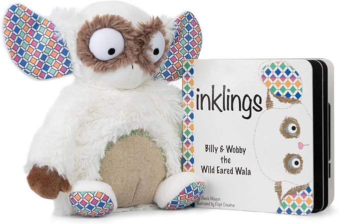 & Toddler Plush Soft Bean Bag Toy with Full Color