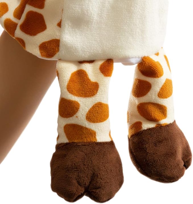 HollyHOME Animal Puppets Giraffe Hand Puppets Toys Sika Zoo Animal 14 Inches