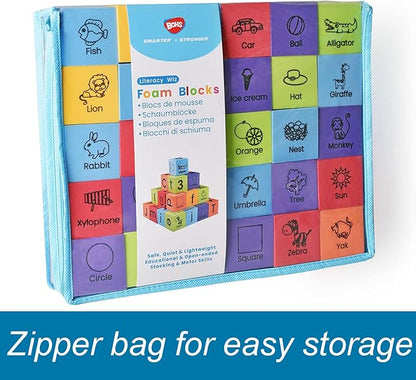 BOHS Foam Learning Blocks - Number,Alphabet Toddlers,30pcs