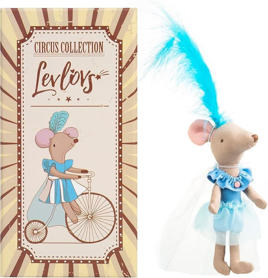 LEVLOVS Ballerina Mouse Ballerina Doll in a Matchbox Toy Baby
