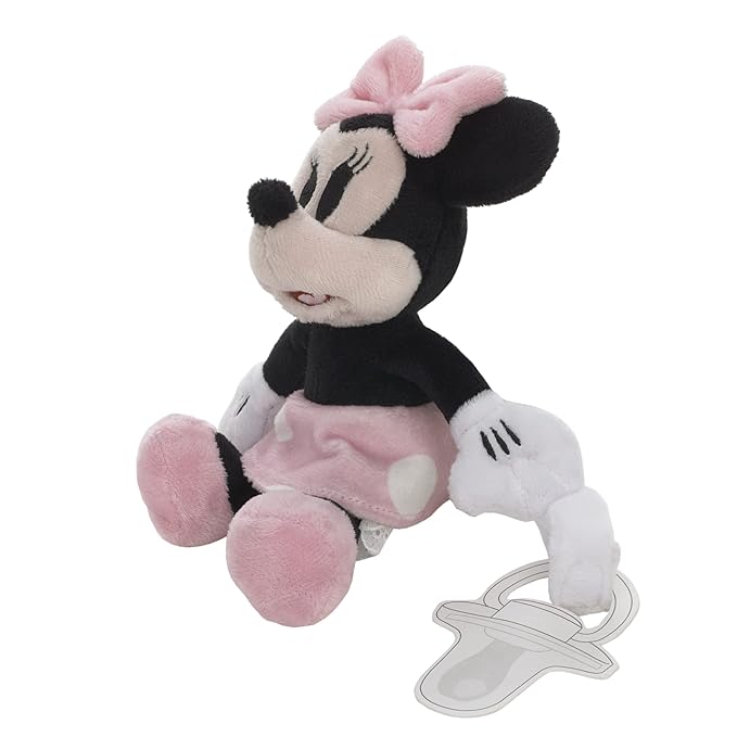 Disney Minnie Mouse White, Pink and Black with Polka Dot
