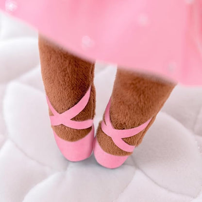 Gloveleya Ballet Dolls Baby Girl Gifts Plush African American Ballerina 13"