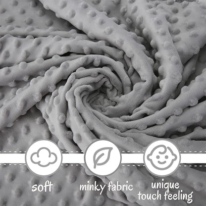 Pro Goleem Elephant Security Blanket, Soft Lovey Unisex Lovie Baby 16 Inch