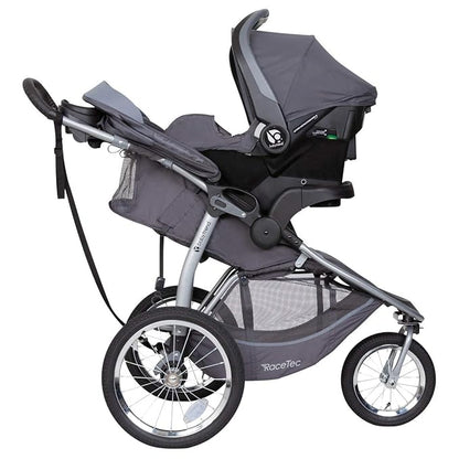 Baby Trend Expedition® Race Tec™ Jogger Travel System with Ally™ Infant Car Seat, Ultra Grey