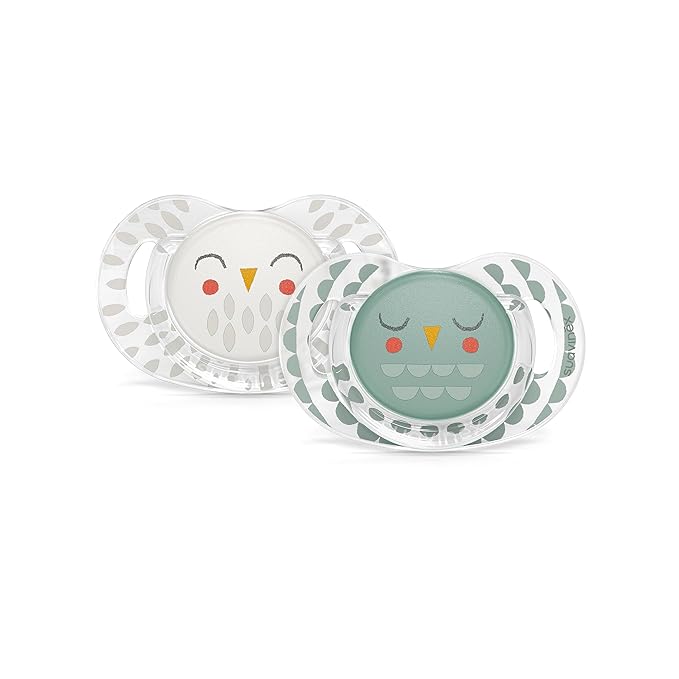 Suavinex Bonhomia SX PRO Physiological Pacifier, Supports Breastfeeding Babies 18+ Months, 2 Pack