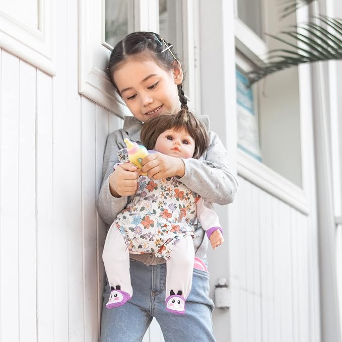 GAGAKU Baby Doll Carrier Stuffed Animal Carrier for Girls Doll 12 to 24 inch
