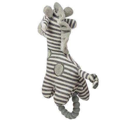 Mary Meyer Soft Baby Rattle with Soothing Teether Ring, 6-Inches