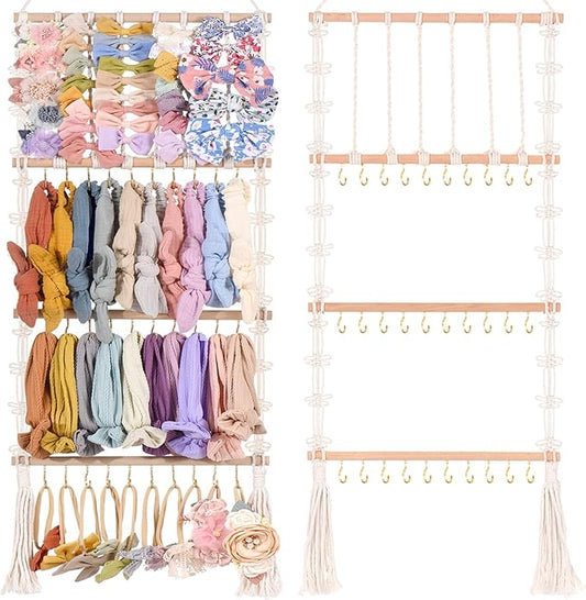 VISATOR Headband Holder Bows Organizer For Girls Hair Bows Holder (W2)