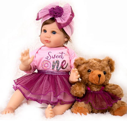 Aori Reborn Baby Dolls Clothes - Outfit Clothing Accessories 20-24 inch