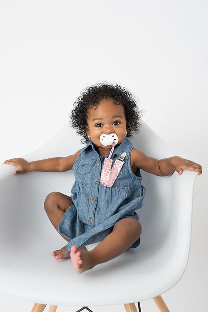 BooginHead by Infantino Universal Pacifier Clips, Infant & Toddler Girls