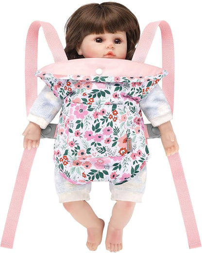 GAGAKU Doll Carrier Fits IKEA Doll, Reborn Baby Doll 18 Inches,