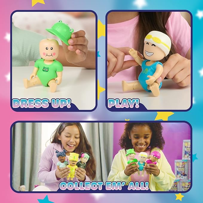 Twilight Daycare Collectible Baby Dolls – Mystery Metaverse Doll – Redeem Virtual Items in Online Game, 1 Count (Pack of 1)