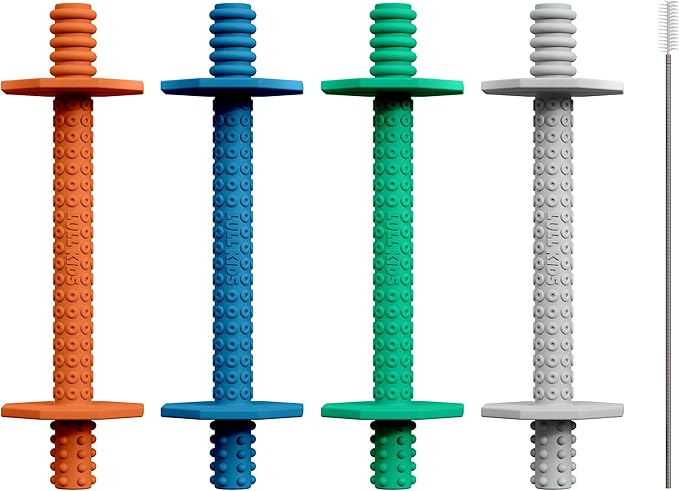 Hollow Teething Tubes - Baby Teething Toys for Babies 6+ Months, Teething Toys for Babies 6-12 Months