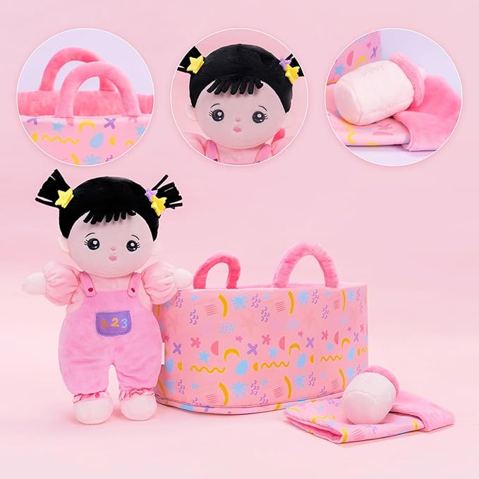 OUOZZZ 10" Soft Baby Doll Gift Set - First Baby