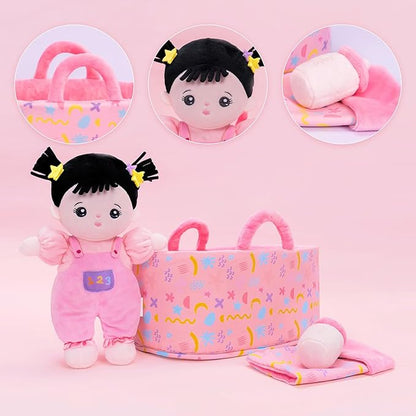 OUOZZZ 10" Soft Baby Doll Gift Set - First Baby