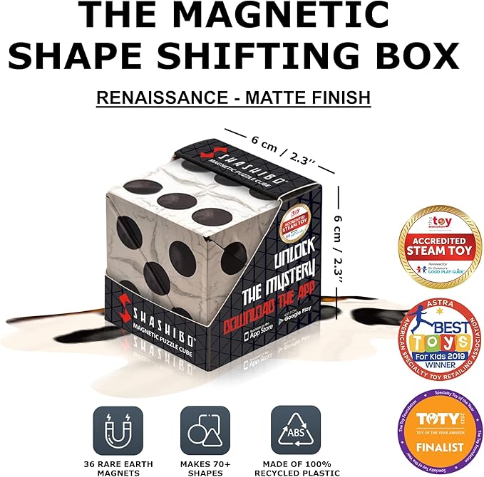 SHASHIBO Dice Paradise - Shape Shifting Box 36 Rare 70 Shapes