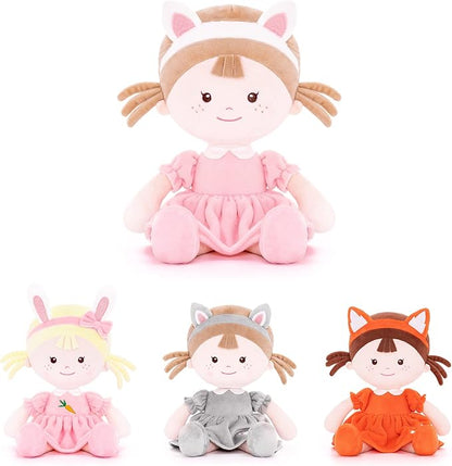 Onetoo Cuddle Buddy Doll Soft Baby Doll for Girls First 14"（Milly Series）
