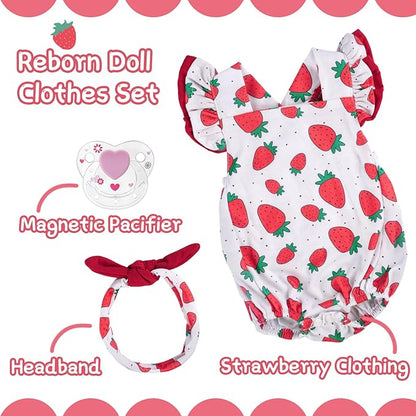 JIZHI Reborn Baby Doll Clothes for 20- 22 Inch Baby