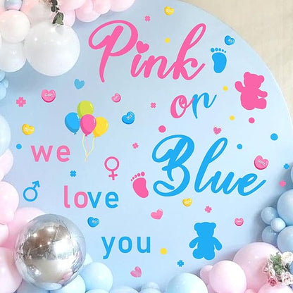 Boy Or Girl Sign Party Decal Gender Reveal Backdrop Decals