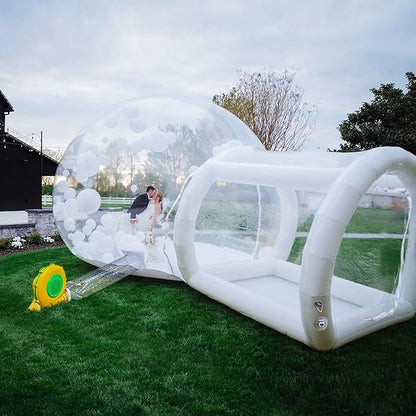 Large Bubble House Inflatable Bubble Tent, 13FT Dia Bubble with Blower & Pump