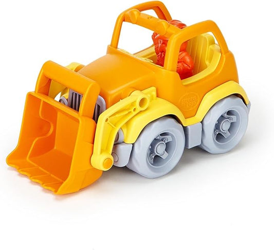 Green Toys Scooper Construction Truck, Yellow/Orange