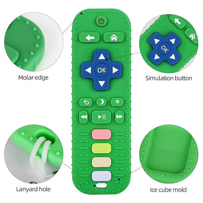 Chuya Remote Teethers Silicone Baby Teething Toys TV Remote Teether Toy