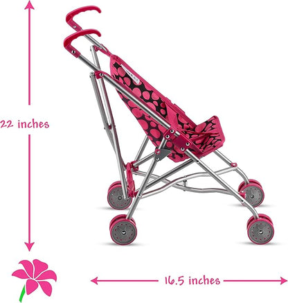 Baby Doll Stroller for Toddlers 3 years and up, Foldable