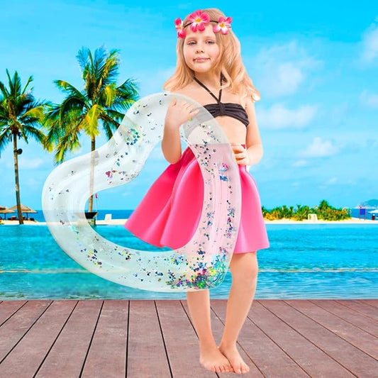 Inflatable Pool Float Ring is Suitable for Children, Bath Ring is Suitable for Backyard Pool Party Water River sea Beach Toys