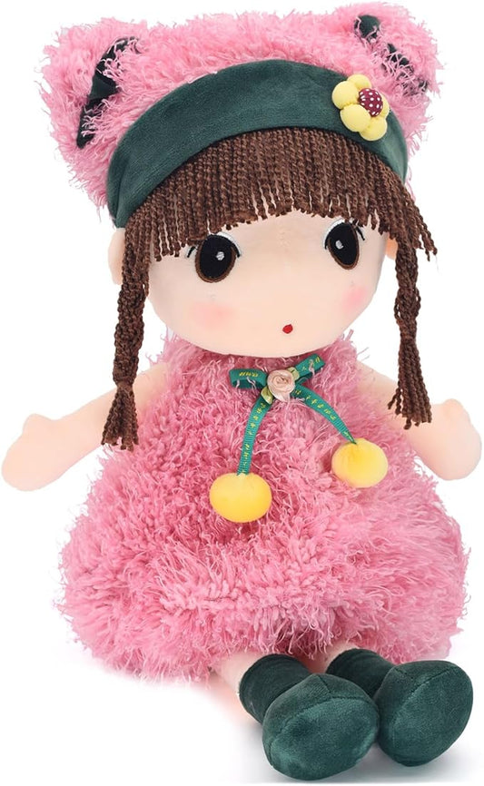 HWD Kawaii 17 inch Stuffed Plush Girl Toy Doll Good