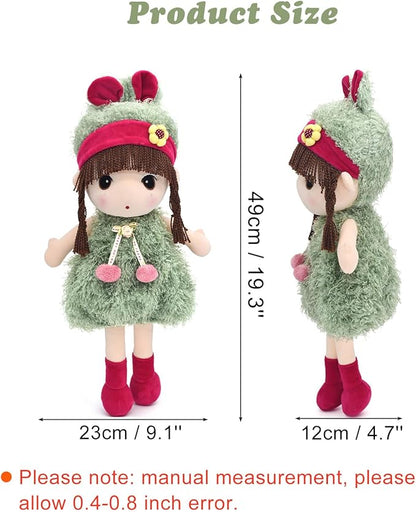 HWD Kawaii 17 inch Stuffed Plush Girl Toy Doll.Good Dolly