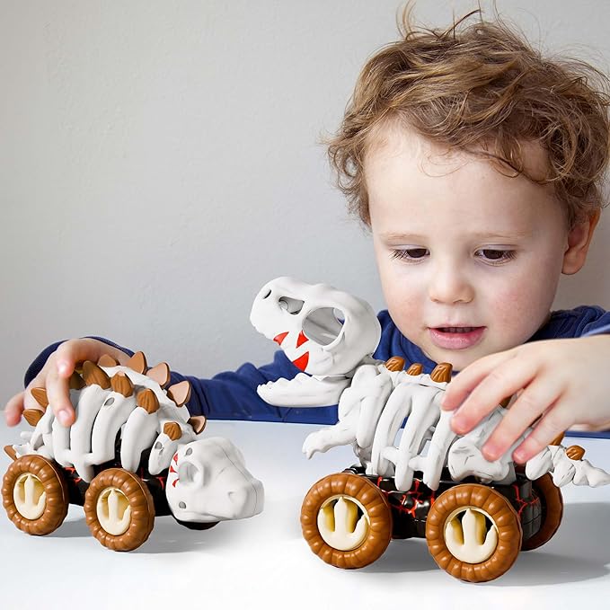 iPlay, iLearn 𝟐𝟎𝟐𝟒 𝐍𝐄𝐖 Dinosaur Monster Truck Toys for Toddlers 1-3 2-4 Year, 12 18 24 Month
