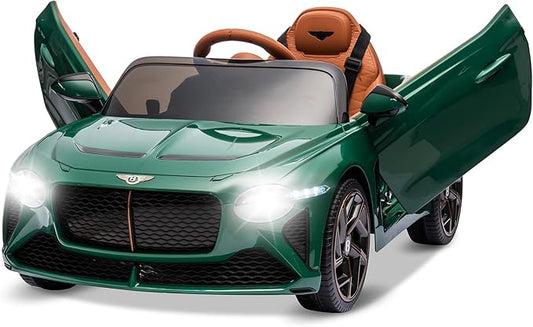 Hetoy Kids Ride On Car, Licensed Bentley Bacalar 12V Electric Vehicles w/Parent Remote Control 3 Speeds,