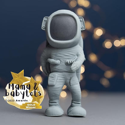 AstroGNAW (Grey) Natural Rubber Baby Toy for Teething, Bath time