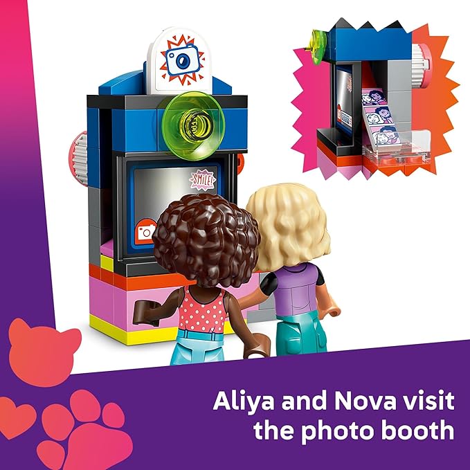 LEGO Friends Hair Salon and Accessories Store Toy Building Set - Hair Salon Toy for Girls and Boys, Ages 7+ - Gift Idea for Kids Birthday - with 3 Minidolls - 42662