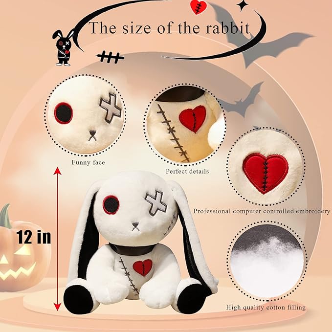 Rabbit Plush Doll, Crazy Rabbit Plush Toy