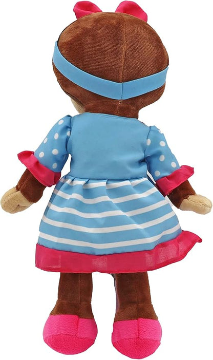 Playtime by Eimmie Plushible Rag Doll - Soft Dolls for Baby, Girls 14 Inch