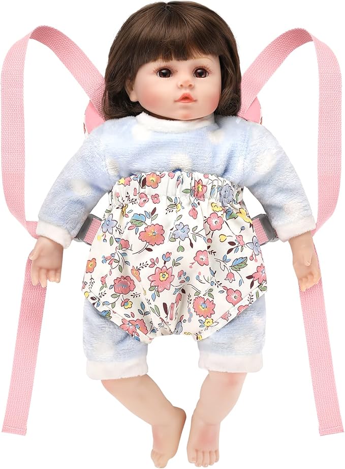 GAGAKU Doll Carrier Fits IKEA Doll, Reborn Baby Doll 18 Inches,