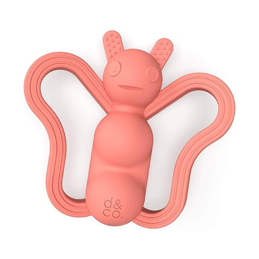 Doddle & Co. The Chew Butterfly Teether with Poppable Bubbles | Toddler Teething Fidget Toy for Baby 1
