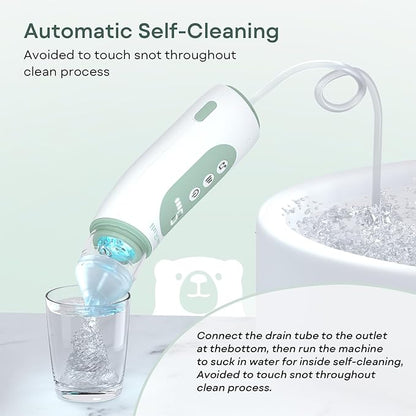 Hospital-Grade Nasal Aspirator for Baby, Automatic Toddler Nose Sucker