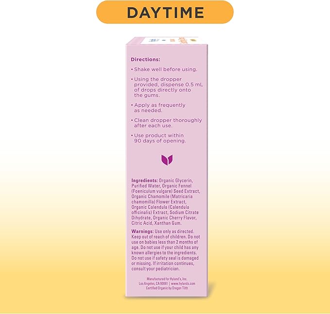 Hyland's Baby - Organic Daytime & Nighttime Soothing Drops Combo 2 oz.
