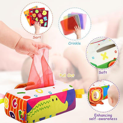 Baby Toys 6 to 12 Months - Baby Tissue Box Toys 1 Year