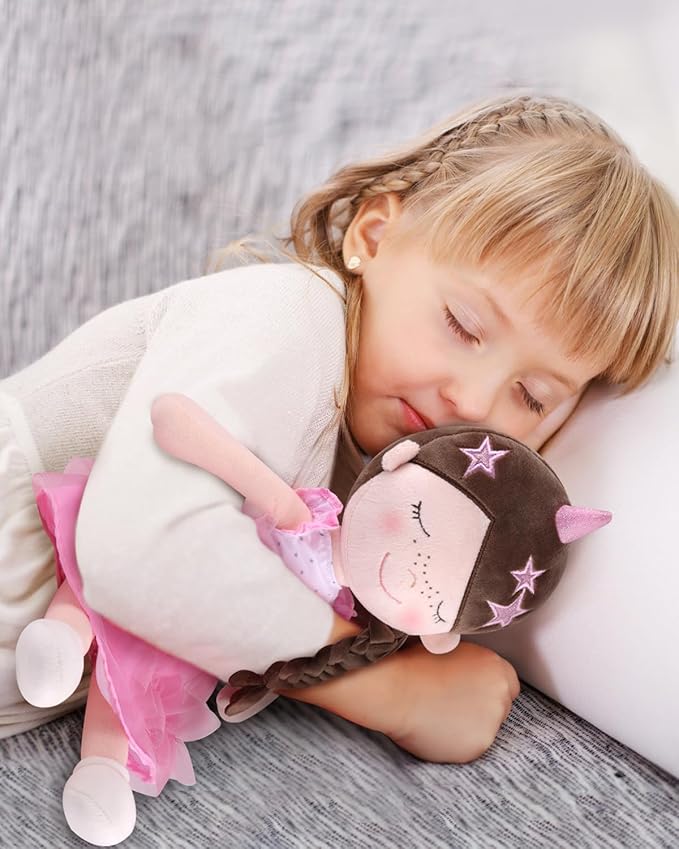 GAGAKU Soft Baby Doll Toys (16''), My First Baby Rag 1 Year