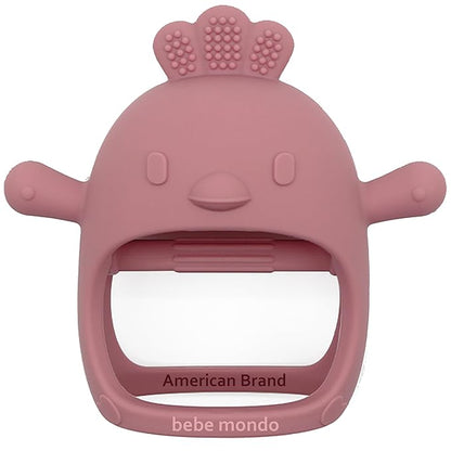 Teething Toys for Babies 0-6 months BPA Free, Never Drop Teether Baby Chew Toys for Teething Relief 0-3 Months