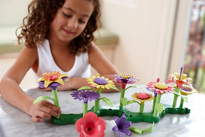 Green Toys Build-a-Bouquet Floral Arrangement Playset - BPA Free, Phthalates Free