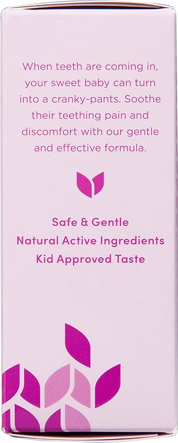 Hyland's Baby Daytime Soothing Tablets with Chamomilla, Natural Relief of Oral Discomfort 125 Count