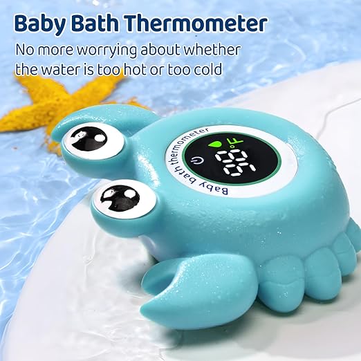 Baby Bath Thermometer,Newborn Swimming Safety Toy Thermometer