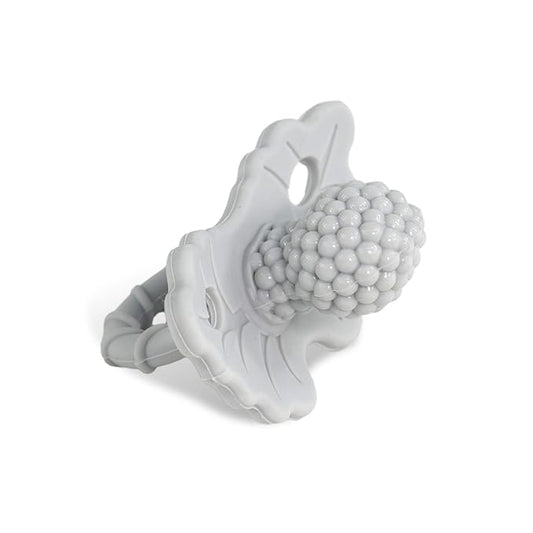 RaZbaby RaZberry Silicone Baby Teether Toy - Berrybumps Soothe Babies Sore Gums